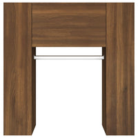 Thumbnail for Flurschrank Braun Eichen-Optik 97,5x37x99 cm Holzwerkstoff