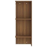 Thumbnail for Flurschrank Braun Eichen-Optik 97,5x37x99 cm Holzwerkstoff