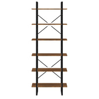 Thumbnail for Hochschrank Braun Eichen-Optik 80x30x210 cm Holzwerkstoff