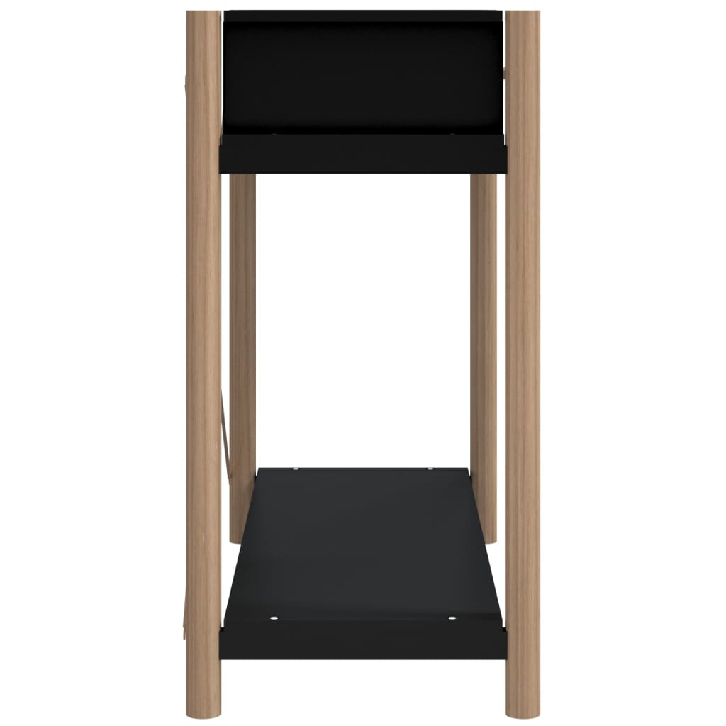 Konsolentisch Schwarz 82x38x75 cm Holzwerkstoff