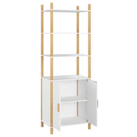 Thumbnail for Highboard Weiß 60x40x173 cm Holzwerkstoff
