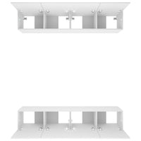 Thumbnail for TV-Schränke 4 Stk. Weiß 80x30x30 cm Holzwerkstoff