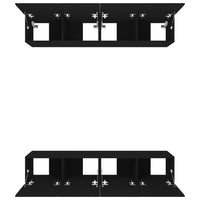 Thumbnail for TV-Schränke 4 Stk. Schwarz 80x30x30 cm Holzwerkstoff