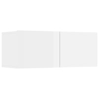 Thumbnail for TV-Schränke 4 Stk. Hochglanz-Weiß 80x30x30 cm Holzwerkstoff