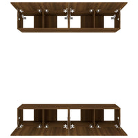 Thumbnail for TV-Schränke 4 Stk. Braun Eichen-Optik 80x30x30 cm Holzwerkstoff