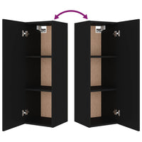 Thumbnail for 4-tlg. TV-Schrank-Set Schwarz Holzwerkstoff