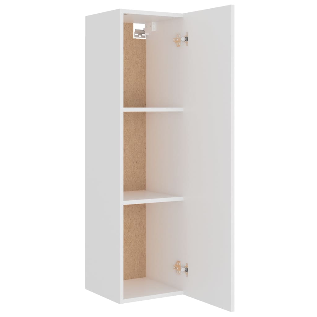 4-tlg. TV-Schrank-Set Weiß Holzwerkstoff