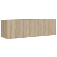 Thumbnail for 4-tlg. TV-Schrank-Set Sonoma-Eiche Holzwerkstoff