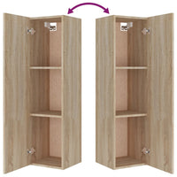 Thumbnail for 4-tlg. TV-Schrank-Set Sonoma-Eiche Holzwerkstoff