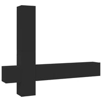 Thumbnail for 5-tlg. TV-Schrank-Set Schwarz Holzwerkstoff