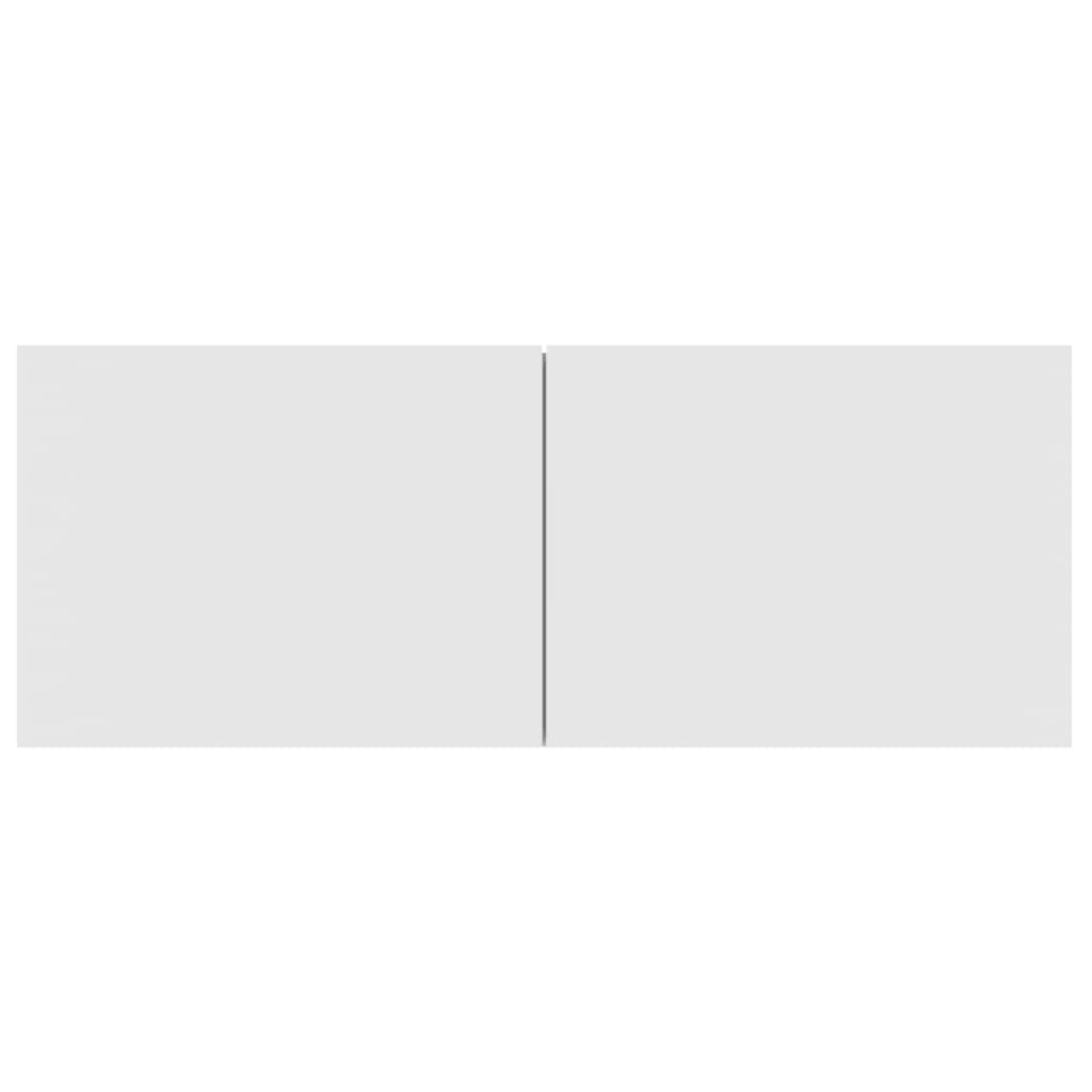 6-tlg. TV-Schrank-Set Weiß Holzwerkstoff