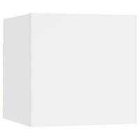 Thumbnail for 8-tlg. TV-Schrank-Set Weiß Holzwerkstoff