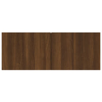 Thumbnail for 8-tlg. TV-Schrank-Set Braun Eichen-Optik Holzwerkstoff