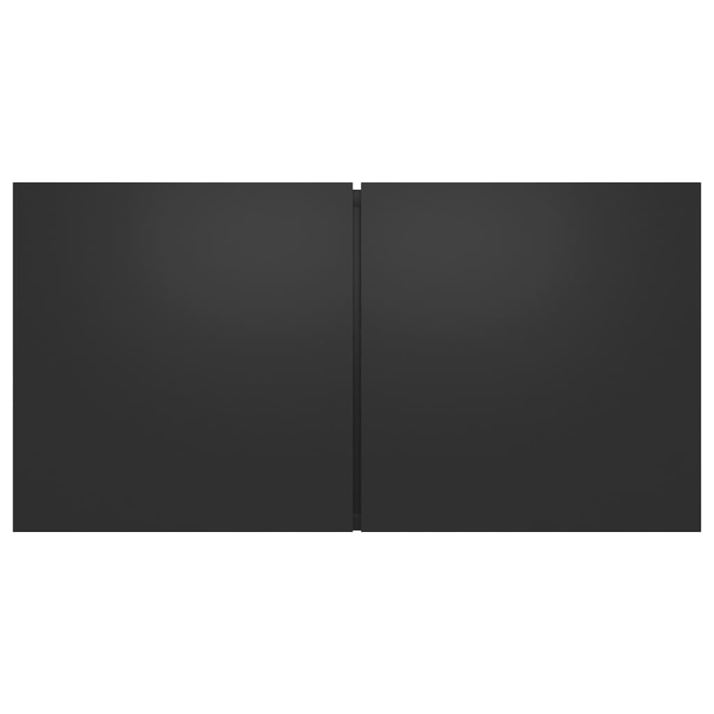 5-tlg. TV-Schrank-Set Schwarz Holzwerkstoff