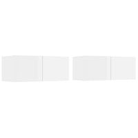 Thumbnail for 5-tlg. TV-Schrank-Set Hochglanz-Weiß Holzwerkstoff