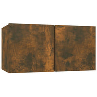 Thumbnail for 5-tlg. TV-Schrank-Set Räuchereiche Holzwerkstoff