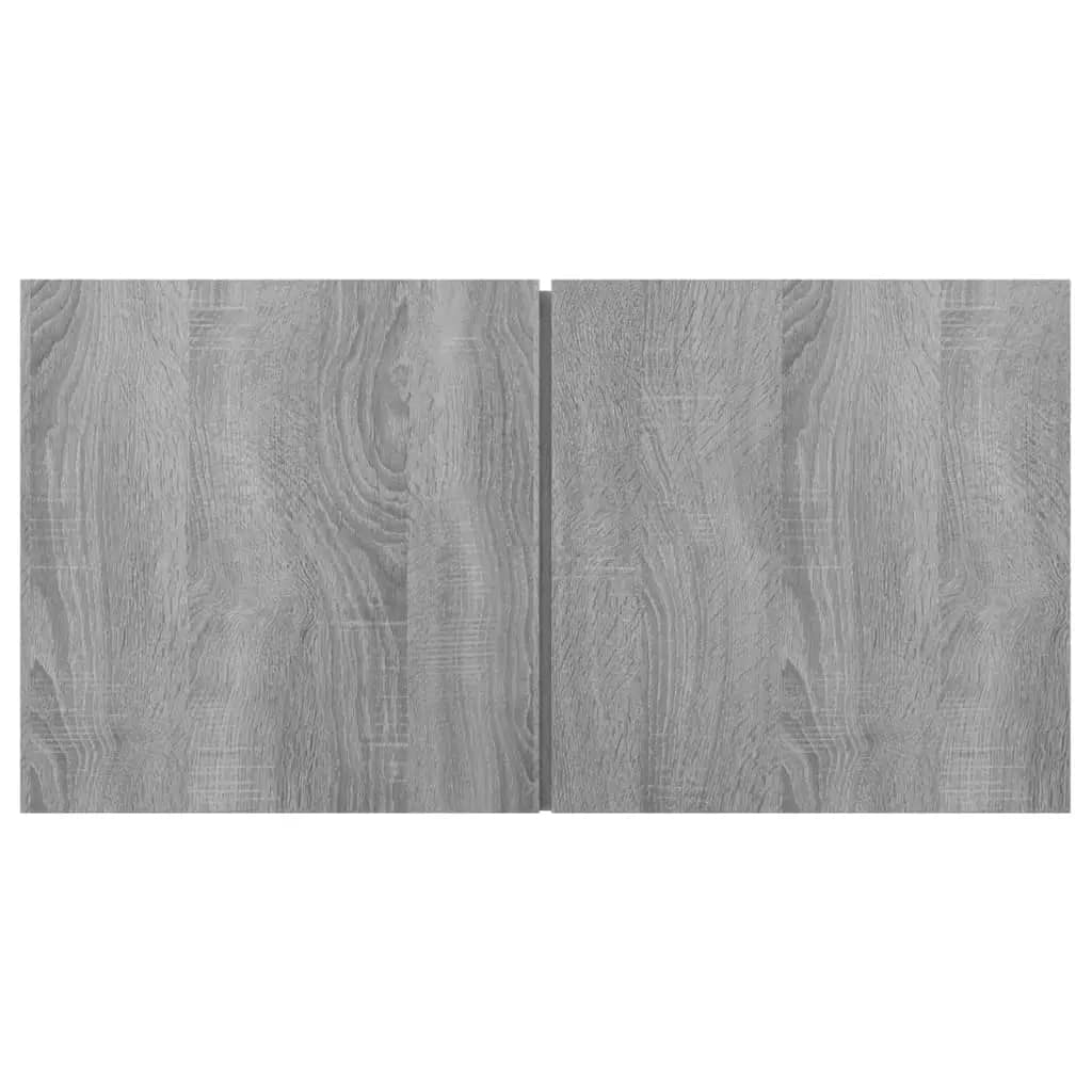 5-tlg. TV-Schrank-Set Grau Sonoma Holzwerkstoff