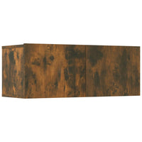 Thumbnail for 5-tlg. TV-Schrank-Set Räuchereiche Holzwerkstoff