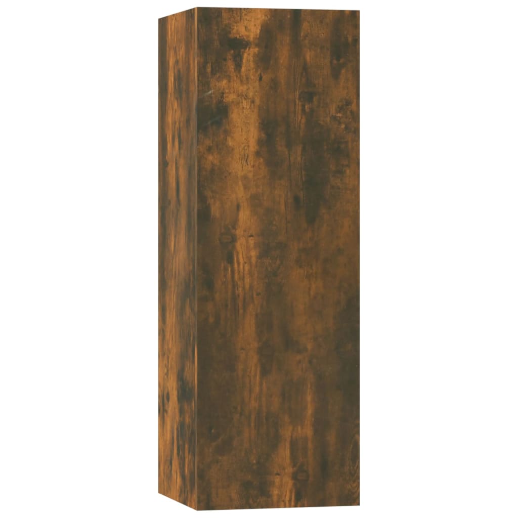 5-tlg. TV-Schrank-Set Räuchereiche Holzwerkstoff