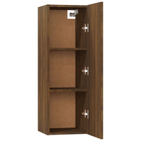 Thumbnail for 5-tlg. TV-Schrank-Set Braun Eichen-Optik Holzwerkstoff