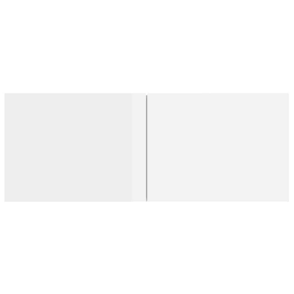 6-tlg. TV-Schrank-Set Hochglanz-Weiß Holzwerkstoff