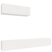 Thumbnail for 3-tlg. TV-Schrank-Set Hochglanz-Weiß Holzwerkstoff