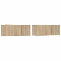 Thumbnail for 4-tlg. TV-Schrank-Set Sonoma-Eiche Holzwerkstoff