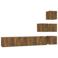 Thumbnail for TV-Wandschrank Räuchereiche Holzwerkstoff