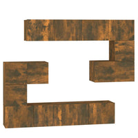 Thumbnail for TV-Wandschrank Räuchereiche Holzwerkstoff