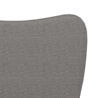 Thumbnail for Esszimmerstühle 2 Stk. Hellgrau Stoff und Kunstleder