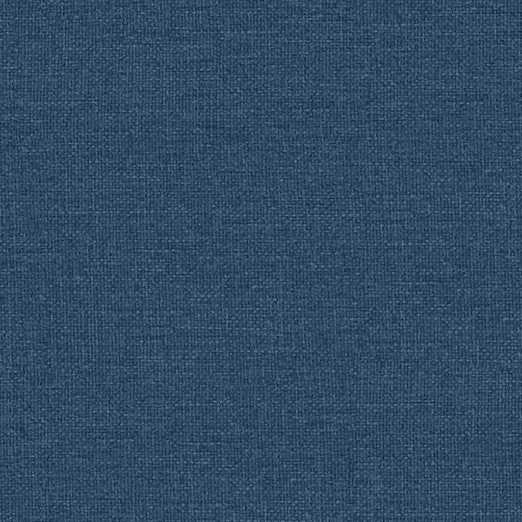 Esszimmerstühle 2 Stk. Blau Stoff