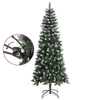 Thumbnail for Künstlicher Weihnachtsbaum mit Ständer Grün 180 cm PVC