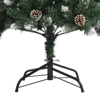 Thumbnail for Künstlicher Weihnachtsbaum mit Ständer Grün 180 cm PVC