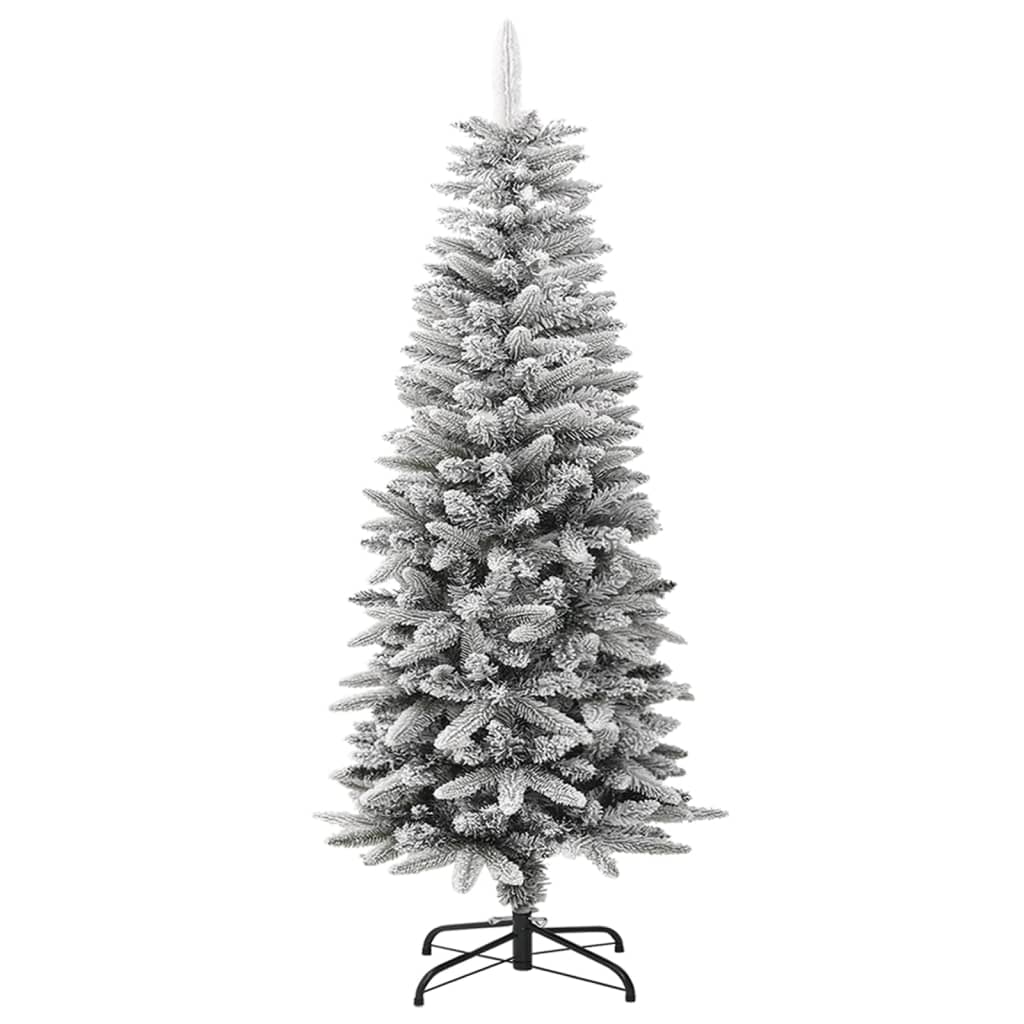 Künstlicher Weihnachtsbaum Beschneit Schlank 120 cm PVC&PE