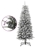 Thumbnail for Künstlicher Weihnachtsbaum Beschneit Schlank 120 cm PVC&PE