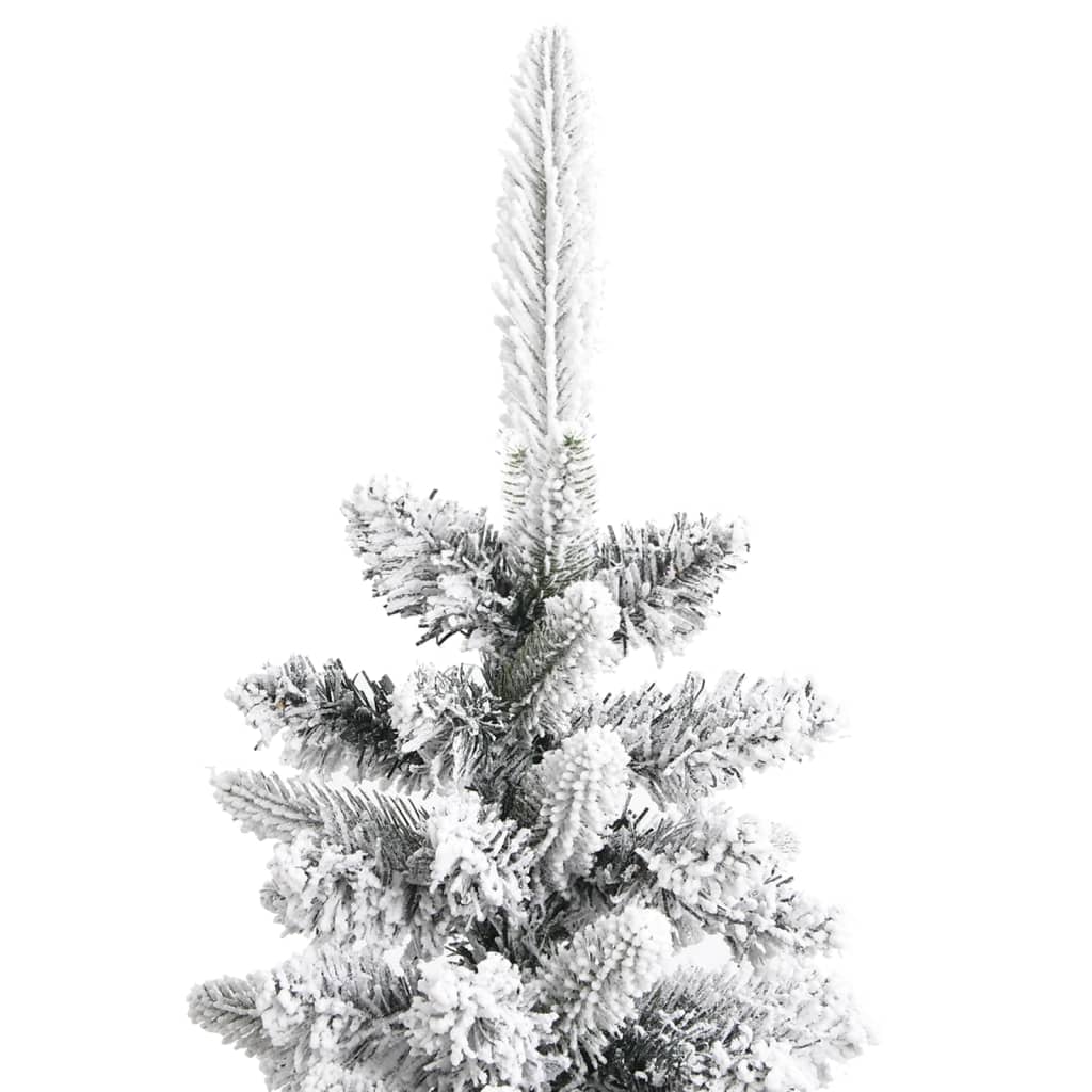 Künstlicher Weihnachtsbaum Beschneit Schlank 120 cm PVC&PE