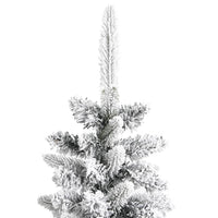 Thumbnail for Künstlicher Weihnachtsbaum Beschneit Schlank 120 cm PVC&PE
