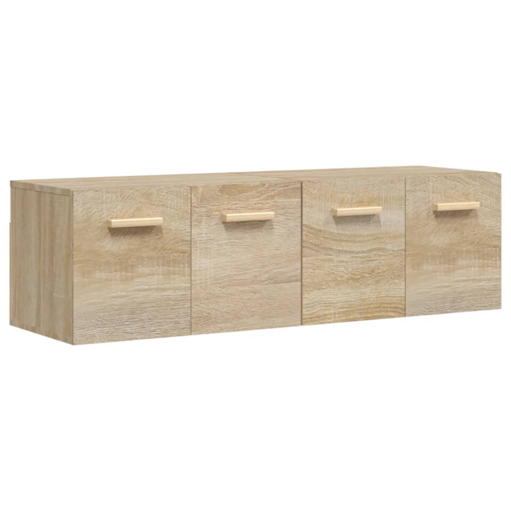 Wandschränke 2 Stk. Sonoma-Eiche 60x36,5x35 cm Holzwerkstoff