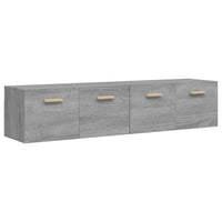 Thumbnail for Wandschränke 2 Stk. Grau Sonoma 80x35x36,5 cm Holzwerkstoff