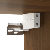 Thumbnail for Wandschränke 2Stk Braun Eichen-Optik 80x35x36,5cm Holzwerkstoff