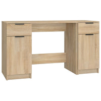 Thumbnail for Schreibtisch mit Beistellschrank Sonoma-Eiche Holzwerkstoff