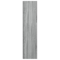 Thumbnail for Eckregal Grau Sonoma 33x33x132 cm Holzwerkstoff
