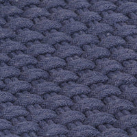 Thumbnail for Teppich Rechteckig Marineblau 180x250 cm Baumwolle