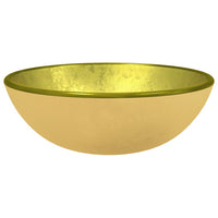 Thumbnail for Waschbecken Hartglas 35x12 cm Golden