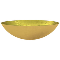 Thumbnail for Waschbecken Glas 50x37x14 cm Gold