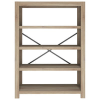 Thumbnail for Bücherregal 4 Fächer 80x30x110 cm Massivholz Akazie