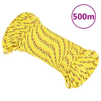 Thumbnail for Bootsseil Gelb 4 mm 500 m Polypropylen
