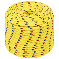 Thumbnail for Bootsseil Gelb 14 mm 250 m Polypropylen
