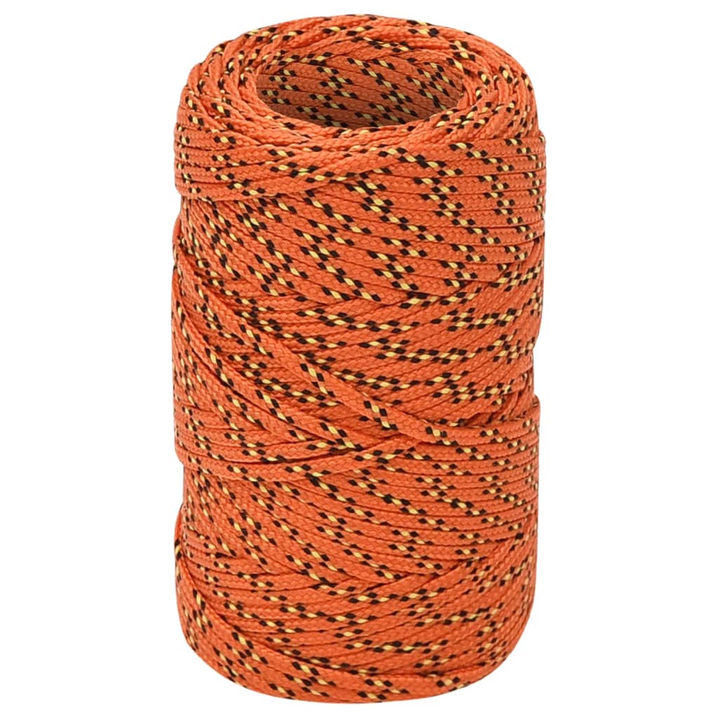 Bootsseil Orange 2 mm 25 m Polypropylen