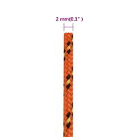 Thumbnail for Bootsseil Orange 2 mm 50 m Polypropylen
